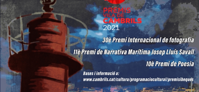 Cambrils publica les bases dels premis Vila de Cambrils de narrativa, poesia i fotografia.