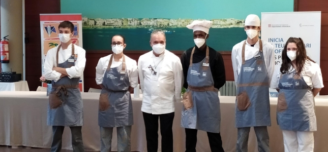 Sergi Sabaté guanya el concurs gastronòmic del Pla de Transició al Treball patrocinat per Dualiza.